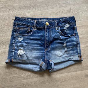 American Eagle Hi-Rise Jean Shorts